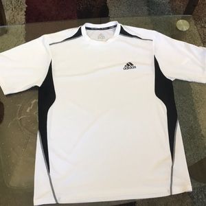 Men's clima lite adidas athletic shirt. Size large